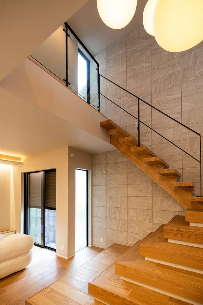 大空間と開放感を生む広がり